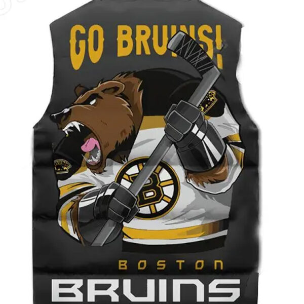 Boston Bruins NHL Go Bruins Puffer Vest