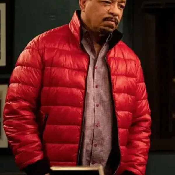 Law and Order SVU Red Puffer Jacket