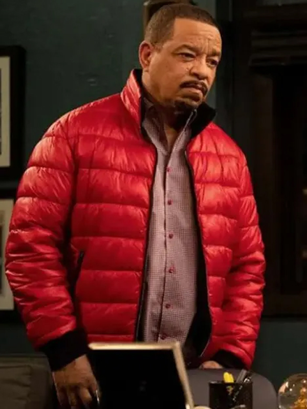 Law and Order SVU Red Puffer Jacket