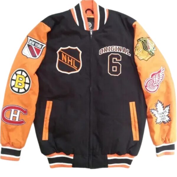 NHL Original 6 Teams Bomber Jacket