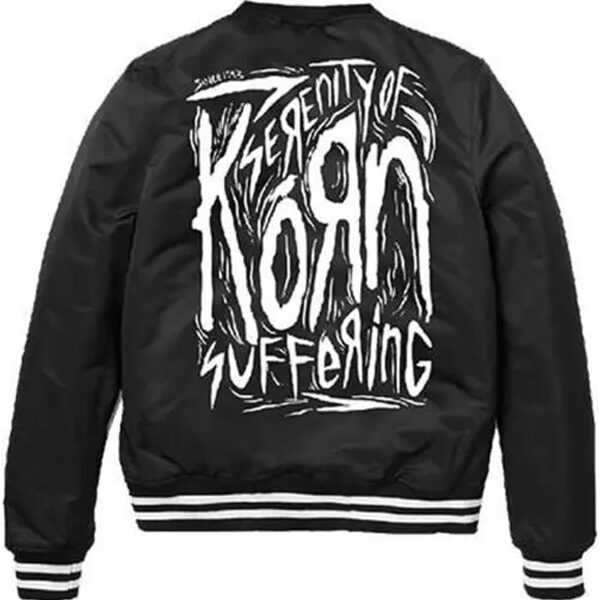 Serenity Korn Suffering Varsity Jacket