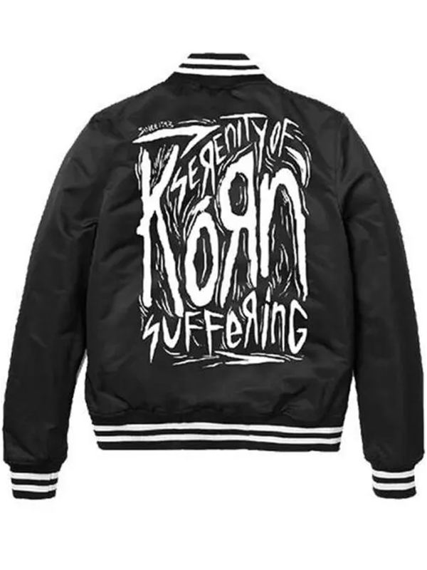 Serenity Korn Suffering Varsity Jacket