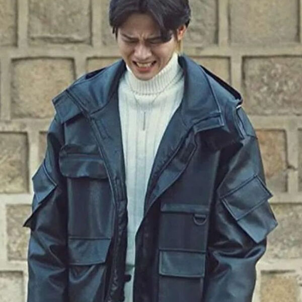 Tomorrow Ji-On Yoon Black Leather Jacket