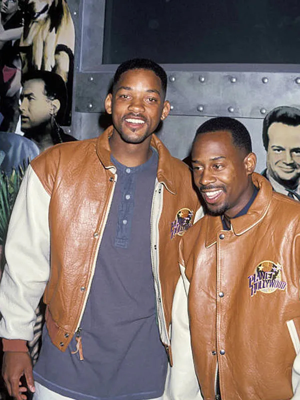 Will Smith Vintage Brown Leather Jacket