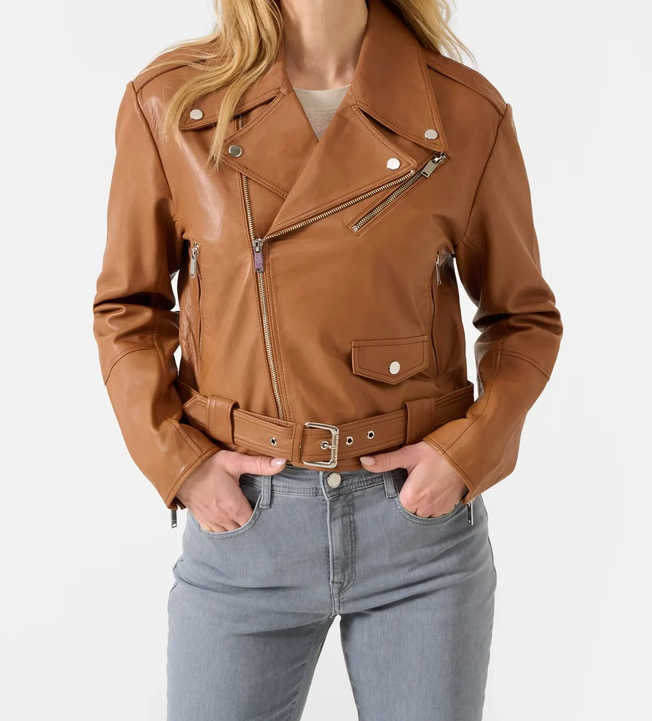 Oversized-Brown-Leather-Jacket-Womens
