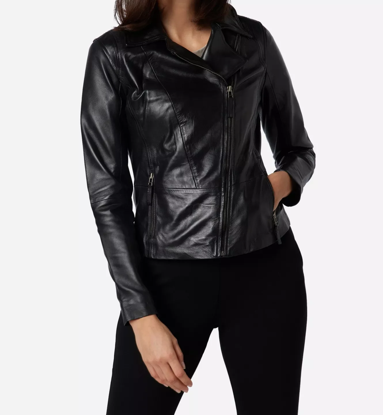Short-Leather-Jacket-Women